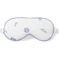 How adorable are these sweet matching eye masks! They are the perfect gift and they can be monogrammed to create a truly special memory. Please enter the text exactly as you want it to appear on the garment. Personalization cannot be changed once the order is placed and they are Final Sale. Please allow 21 days for monogrammed orders to process. | Petite Plume | Adult Traditional Eye Mask, Suffolk Seashells (White, One Size) | Maisonette collects the best children’s products from around the worl Coastal Bridesmaid Gifts, Coastal Granddaughter Essentials, Beach Room, Eye Masks, Boy Accessories, Birthday List, Newborn Baby Gifts, Birthday Wishlist, Holidays With Kids