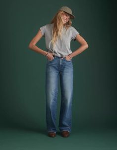 AE77 Premium Stovepipe Jean Stovepipe Jeans, Cool Stuff, The Cool, Jean Outfits, Women's Jeans, American Eagle Outfitters, American Eagle, Women Jeans, Style Inspiration