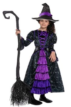 Stars and Moon Pattern Witch Costume for Halloween. Great for Halloween Dress Up Parties, Fairytale Witch Themed Parties, Children's Witch Costume, Cute Witch, Witch Costumes for Girls, Fairytale Costumes for Girls, Good Witch Costume for Girls, Halloween Costume Dress Up, Fairytale Witch Role Playing, Activity, Everyday Play and More! #CommissionsEarned #halloween21 #costumes #october #costume #cosplay #womenscostume #2021 # girlscostume