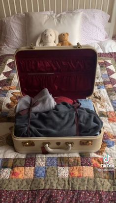 Inside My Bag, Handbag Essentials, Vintage Suitcase, Suitcase Packing, Vintage Luggage, Fascinating Facts, What In My Bag, Vintage Americana