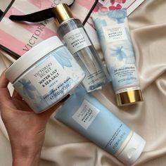 Blue Victoria Secret, Victoria's Secret Perfume, Victoria Secret Lotion, Combo Skin, Skin Care Spa