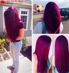 2024 Hair Trends For Women, Magenta Hair Colors, Exotic Hair Color, 2024 Hair Trends, Rave Hair, Hair Color Underneath, Vivid Hair Color, Money Piece