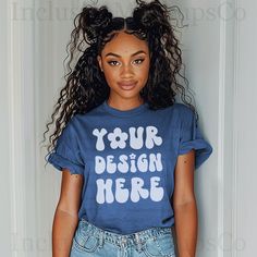 "This Black model mockup features a China blue Comfort Colors 1717 t-shirt.  ⭐  LICENSING: When you buy from Inclusive Mockups, you are purchasing the license to use these photos for business and personal use. This means that you have the FULL RIGHT to use these mockups to showcase your designs. The only exclusion is that you can't re-sell or share the mockups. ⭐  ORIGINALITY: All of our mockups are designed and created by us and are ORIGINALS. You won't find our mockups anywhere else online, and no one is licensed to use these mockups except our customers.  Our customers have been asking for a WHOLE SHOP BUNDLE for months, and we're delighted that this bundle is finally live! Copy/paste this link to purchase: https://www.etsy.com/inclusivemockupsco/listing/1557718692 Do you sell lots of p China Blue, Blue China