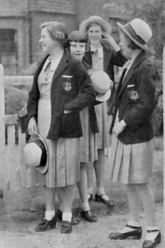 NCH Summer School Uniforms 1920s School Uniform, 1940s School Uniform, 1950s School Uniform, 80s Witch, School Staircase, 1920s School, Vintage School Uniform, Womens Uniform, Malory Towers