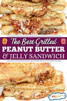 the best grilled peanut butter and jelly sandwich Grilled Pb&j Sandwiches, Grilled Peanut Butter And Fluff Sandwich, Grilled Pbj Sandwich, Fancy Pb&j Sandwiches, Grilled Pb And J, Gourmet Peanut Butter And Jelly Sandwich, Fried Peanut Butter And Jelly Sandwich, Grilled Peanut Butter And Jelly Sandwich, Brioche Grilled Cheese