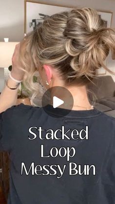 Natalie Palmer on Instagram: "The real MVP is these elastics! The stretch🤪  -Comment SHOP for direct links to be sent to your DM’s  OTHER WAYS TO SHOP-  •Go to my IG home page to find my link in bio- linker.ee/natalie.m.west  •Follow me on LTK for exclusive content- natalie.west  •Shop my Amazon Storefront- shop collections, photos, and videos.   Hairstyle • Hair • Fashion • Beauty • lifestyle • Affordable Style • Amazon Finds • Hair Tutorials • Hair Products • Hair care • Styled Content  #hairstyle #easyhairtutorials #hair #hairgoals #viralreel #beautytips #longhair #nataliemwest #trending #fyp #hair #haircrush #bohostyle #shorts #viralshort #foryourpage #diy #volume #hairhacks" Easy Care Hairstyles, Long Hairdos, Bouffant Hair, Creamy Blonde, Edgy Short Hair, Updo Hairstyles