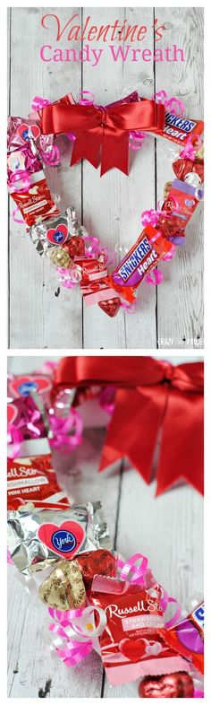 valentine's day heart shaped candy box