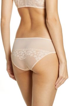 Natori Cherry Blossom Lace Briefs | Nordstrom Wardrobe Style, Gym Shorts, Vintage Style Outfits, A Romantic, Briefs, Cherry Blossom, Binding, Blossom, Cherry