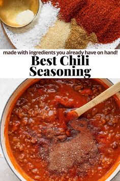 the best chili seasoning recipe is made with ingredients you already have on hand