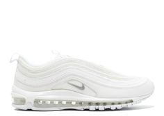 nike air max 97 "triple white" Nike Air Max 97 White, Nike Air Max 97, Sport Sneakers, Air Max 1, Latest Shoes, Vans Old Skool Sneaker, White Nikes, Sneakers White, Air Max Sneakers