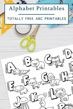 printable alphabet worksheet for toddlers to practice letter recognition and matching letters