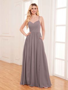 #color_Wisteria Wisteria Bridesmaid Dresses, Bridesmaid Dresses Long Chiffon, Fall Skirts, Chiffon Skirt, Dress Purchase, Chiffon Bridesmaid, Custom Dresses, Chiffon Fabric