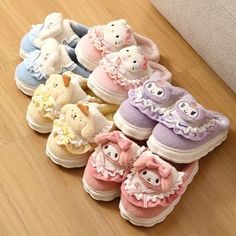 Sanrio Slippers, Silly Shoes, Hello Kitty Shoes, Asmr Food, Aesthetic Roblox Royale High Outfits, Kawaii Shoes, Anime Canvas Art, Perfect Skin Care Routine, Cute Pastel Wallpaper