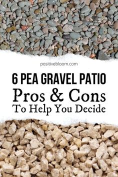 6 Pea Gravel Patio Pros And Cons To Help You Decide Pea Gravel Garden, Pebble Patio, Pea Pebbles, Pea Stone, Pebble Landscaping, Stone Backyard, Pea Gravel Patio, Garden Pavers