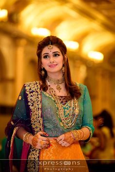 Mehandi Dress, Pakistani Bridal Makeup, Pakistan Fashion, Pakistani Bridal Wear, Traditional Attire, Pakistani Bridal, Desi Fashion, Pakistani Outfits