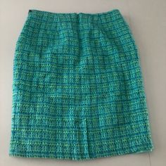 Turquoise Vince Camuto Boucle Pencil Skirt Nwt Perfect Condition Hot Pink Skirt, Ponte Skirt, Navy Pencil Skirt, Pink Pencil Skirt, Red Pencil Skirt, Plaid Pencil Skirt, Lace Pencil Skirt, Tweed Pencil Skirt, Knit Pencil Skirt