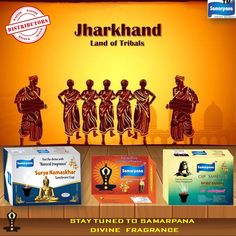 an advertisement for shanhand land of tribals