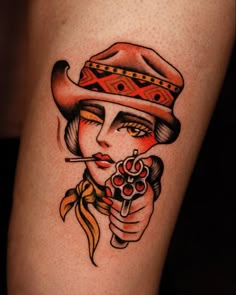 Conventional Cowgirl western tattoo gun cowboy wild west Check more at https://howcandothis.com/womenstyle/conventional-cowgirl-western-tattoo-gun-cowboy-wild-west/ Cowgirl Gunslinger Tattoo, Spanish Woman Tattoo, Old Western Tattoos Vintage, Old School Woman Tattoo, Vintage Cowgirl Tattoo, Vintage American Traditional Tattoo Flash, Cowboy Traditional Tattoo, American Traditional Cowgirl Tattoo