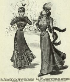 Stroje na ślizgawkę, 1899   Skating outfits, 1899 1890s Women, 1905 Fashion, 1950s Clothing, Historical Costuming, Historic Fashion, Swimming Sport, Victorian Photos, Black Dahlia