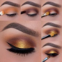 X Extreme Make-up, Easy Eye Makeup Tutorial, Fall Eye Makeup, Makeup Cantik, Eyeliner Tips, Mekap Mata, Alat Makeup, Makeup Sephora, Make Up Tutorials