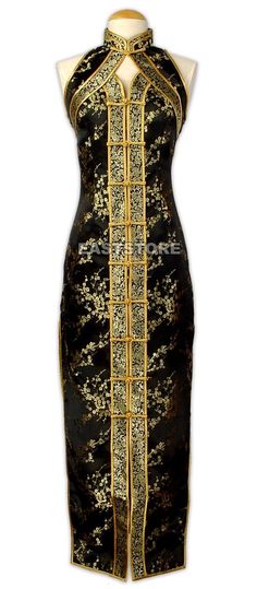 Chinese Brocade, Costume Inspirations, Eastern Fashion, Eastern Culture, Chinese Cheongsam, Chinese Pattern, Culture Fashion, Brocade Dress