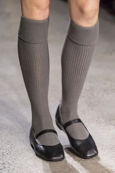 Ballet Flats With Socks, Jane Shoes, Jason Wu, Mary Jane Shoes, Flat Shoes, Mary Jane Sneaker