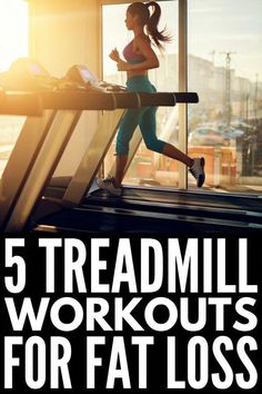 Lose weight FAST with this collection of 5 fat burning treadmill workouts that target your glutes and booty while also tightening and toning your core! Workouts For Fat Loss, Treadmill Workout Fat Burning, Build Muscle Mass, Treadmill Workout, Lose 5 Pounds, Gym Routine, Muscle Tone, High Intensity Workout