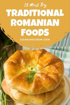 traditional roman foods with text overlay that reads 25 must try, traditional roman foods