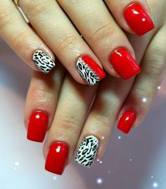 #nails #red #zebra #acrylicpaint Easter Nails Design, Easter Nails Acrylic, Nails Design Spring, Easter Nails Design Spring, Acrylic Nails Designs, Red Nail Art Designs, Palm Tree Nails, 2023 Nails