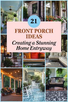 front porch ideas for creating a stunning home entryway