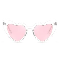 PRICES MAY VARY. ❤【HEART SHAPED SUNGLASSES】This heart shaped sunglasses is fashion modern style brand design, Containing bling glitter powder on the frame, the transparent frame is both elegant and cool. one size suitable for any face, Show Your Unique and Fashion. It is a perfect choice for parties and daily wears. ❤【UV400 PROTECTION】the lens of Transparent heart sunglasses are optimized and upgraded, it can block 90% of UVB and UVA rays. Effectively filter and block glare. ❤【SUIT ALL OCCASIONS Fashion Modern Style, Transparent Heart, Vintage Cat Eye Glasses, Heart Shaped Glasses, Transparent Frame, Retro Love, Rave Costumes, Vintage Festival, Shaped Sunglasses