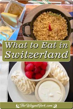 what to eat in switzerland with text overlay