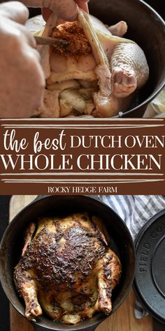 the best dutch oven whole chicken