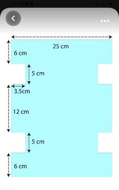 an iphone screen showing measurements for the area