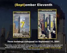 September 11, 2001 forever changed the course of history. With such an important event, comes occulted symbolism in the form of number, chronology, and Pentagon Memorial, 7 World Trade Center, Roman Calendar, North Tower, Pearl Harbor Attack, Los Angeles International Airport, Trade Centre, Twin Towers