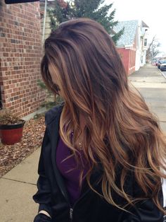 Caramel Balayage More Hair Color 2017, Lob Hair, Caramel Balayage, Caramel Hair