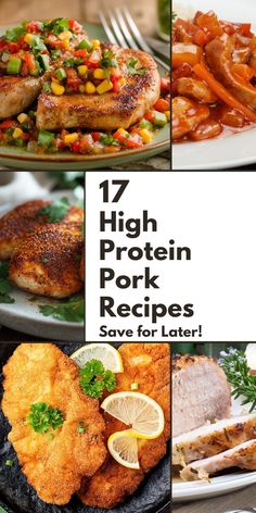 Enjoy high-protein pork recipes that are delicious, easy, and perfect for lunch or dinner! This collection includes a variety of flavorful options like juicy chops, tender roasts, and quick skillet meals. These homemade dishes are packed with protein and made with wholesome ingredients, making them great for meal prep or a satisfying family meal. Bring something new to your table with these simple and tasty recipes.