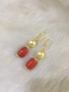 Pagadam Jewellery, Hanging Earrings Gold, Coral Jewellery, Bridal Jewellery Earrings, Gold Bracelet Simple, Antique Necklaces Design, Gold Mangalsutra Designs