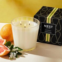 Nest 3-Wick Candle - The Cottage Animal Shoes, Vegan Clean, Ocean Mist, Cooler Lunch Bag, Wedge Flip Flops, Scent Notes, 3 Wick Candles, Glass Holder, Wick Candle