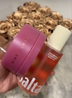 Fenty Skin Butta Drop, Fenty Skin, Body Hygiene, Perfume Collection Fragrance, Rose Gold Pearl, Shower Skin Care, Body Smells, Smell Goods, Pretty Skin Care