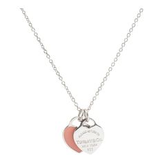 Brand: Tiffany & Co.  Gender: Ladies  Metal Type: 925 Sterling Silver  Length: 18.00 inches  Chain width: 1.15 mm  Heart pendant measurements: 11.85 mm x 10.05 mm  Weight: 2.80 Grams  Silver single strand collar necklace. The metal was tested and determined to be 925 (STERLING) silver. Engraved with "AG925". The "Tiffany & Co." trademark (or hallmark) can also be found on the item.  With original box & dust bag  Pre-owned in excellent condition. Might show minor signs of wear. Tiffany Co Necklace, Collar Tiffany & Co, Tiffany And Co Necklace Heart, Tiffany & Co, Tiffany Co Necklaces, Tiffany Heart Necklace, Return To Tiffany Necklace, Jewellery Stack, Heart Necklace Tiffany