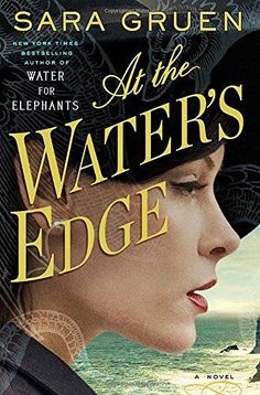 a book cover for all the water's edge