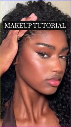 Easy makeup on tutorial on how to get that gorgeous look
Credit: video by allishiyanna
#makeup #makeover #makeuptutorial #glam Heavy Natural Makeup, Glowy Eye Makeup Tutorial, Best Makeup For Dark Skin, Seductive Makeup Tutorial, Demi Method Makeup, Innocent And Seductive Makeup, Dark Skin Makeup Tutorial Natural, Soft Glam Brown Skin, Dark Skin Soft Glam Makeup