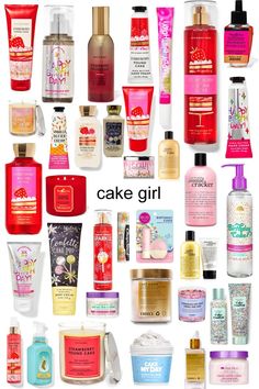 Tell me what one to do next and I will try to find it please Birthday Cake Scented Products, Birthday Cake Girl, Scent Combos, Cake Girl, Sephora Skin Care, Hygiene Care