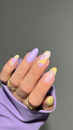 Pastel Nails Designs, Hello Sunday, Nagel Tips, Cute Summer Nails, Easter Nails, Pastel Nails, Dream Nails