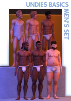 Under Wears Men, The Sims 4 Mods Cc, Sims 4 Packs, Sims 4 Men Clothing, Sims 4 Male Clothes, Male Sims, Cc Packs, Sims 4 Male, Sims 4 Mods Cc