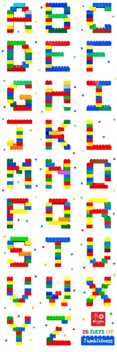 an image of different colored lines in the shape of letters and numbers on white paper