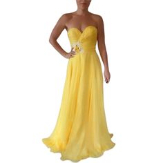 Never Worn Its A Beautiful Gown, That Will Make You Stand Out B24 Elegant Yellow Ball Gown Dress, Floor-length Gown With Lined Bodice For Banquet, Elegant Yellow Ball Gown, Elegant Yellow Maxi Dress For Prom Season, Floor-length Cocktail Gown With Lined Bodice, Cocktail Floor-length Gown With Lined Bodice, Cocktail Gown With Lined Bodice And Floor-length, Yellow Floor-length Evening Dress For Wedding, Yellow Floor-length Prom Evening Dress