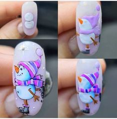 Shayna Baszler, Special Nails, Nail Drawing, Nail Art For Beginners, Nails Winter, Seasonal Nails, Holiday Nail Art