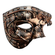 PRICES MAY VARY. Retro Elegance: Introducing our meticulously crafted half-face steampunk mask for gentlemen. Handmade with a vintage design, it exudes a unique blend of classical charm and enigmatic allure. EXQUISITE CONSTRUCTION: Fashioned from premium ABS, this masquerade mask embodies opulence and artistry, ensuring a luxurious accessory that stands the test of time. CUSTOMIZABLE COMFORT: Equipped with adjustable elastic bands and discreet buckles, effortlessly don this mask for a snug fit a Mask Steampunk, Mens Masquerade Mask, Steampunk Mask, Mardi Gras Decorations, Venetian Masks, Half Face, Masks Masquerade, Masquerade Mask, Masquerade Ball